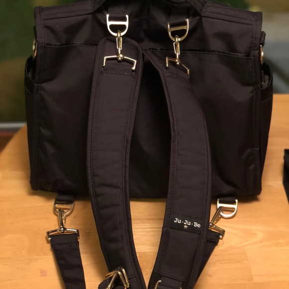Jujube black diaper bag